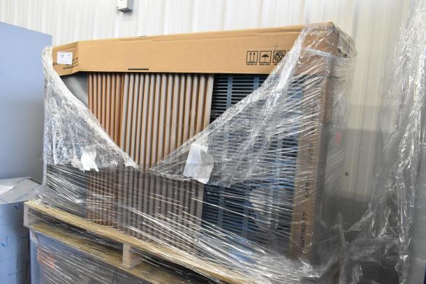 Brand new Hoshizaki SRK-15J3 remote ice machine condenser, packaged and wrapped, for KMS-1402MLJ. 208-230V, 3 phase.