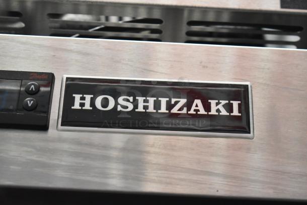 Brand new 2026 Hoshizaki PT1A-FS-FS single door reach-in cooler, 115V, 1 phase, featuring Hoshizaki logo and control panel.