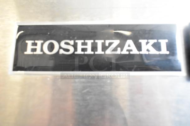 BRAND NEW 2026 Hoshizaki F1A-FSL Commercial Freezer, single door, with casters, 115 Volts, 1 Phase, Hoshizaki logo visible.