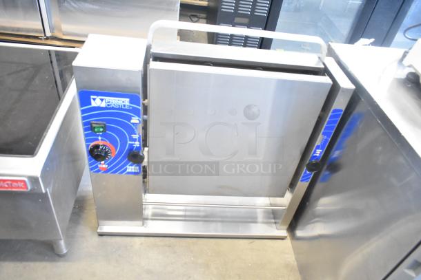 Prince Castle 297-T12P countertop slim line bun toaster, 115 volts, 1 phase, with control dials, in good condition.