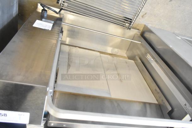 Prince Castle 297-T12P countertop slim line bun toaster, 115 volts, 1 phase, stainless steel, excellent condition.