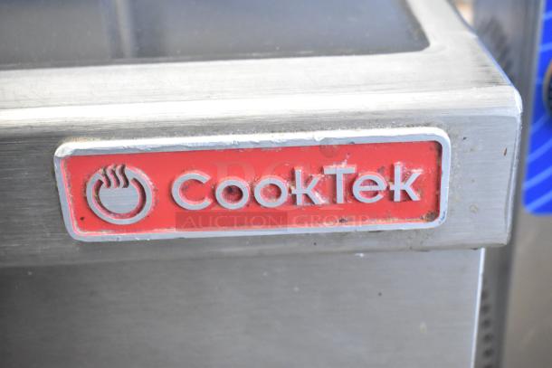 2020 CookTek MSP7000-200 Induction Range, commercial, countertop, single burner, electric, 208V, 1 Phase, CookTek logo.