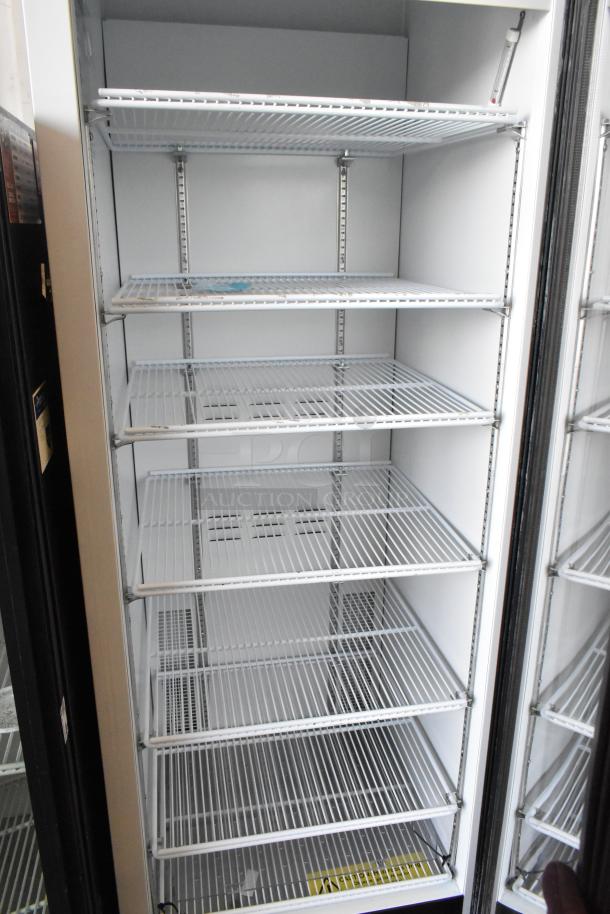 2019 Habco SE18 commercial single door reach-in cooler, five adjustable shelves, 115V, excellent condition.