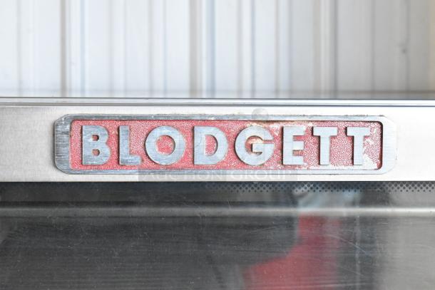 Blodgett BCM 2.10 Combi Convection Oven, natural gas, 92,000 BTU, commercial casters, visible Blodgett logo.