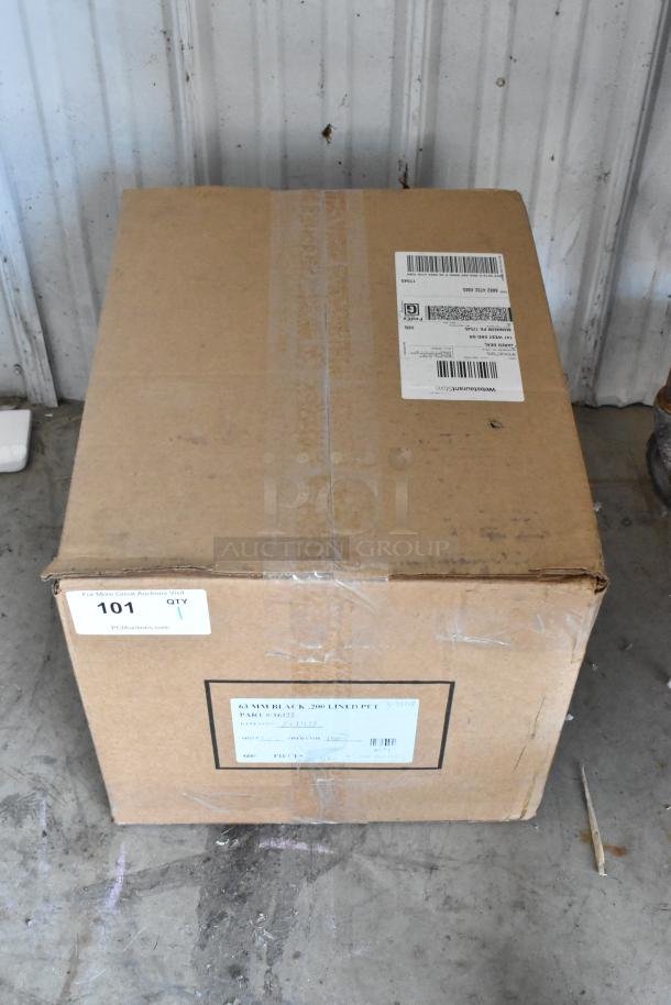 Sealed box containing Estella 236ECEG26 espresso machine, commercial countertop model, 110/120 volts, 1 phase.
