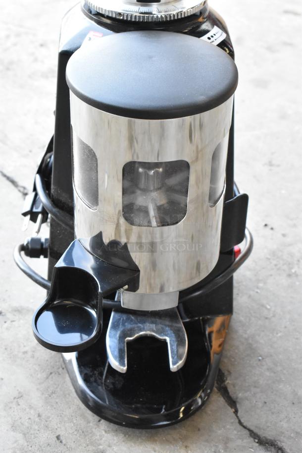 Estella 236ECEG26 commercial espresso machine, countertop model, 110/120 volts, 1 phase, stainless steel and black design.