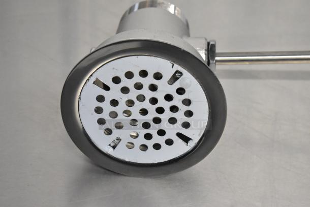 BRAND NEW SCRATCH AND DENT! Regency 600DT1 Twist Handle Waste Valve with 3.5" sink opening, visible scuffs.