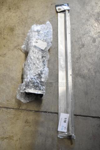 Brand new TR36 ticket rack and Delfield 3516298 evaporator coil in bubble wrap. Includes UC4148. Scratch and dent condition.