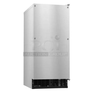 Brand new 2025 Hoshizaki AM-50BAK-AD commercial ice machine. Stainless steel, 115 volts, 1 phase, top hat cuber.