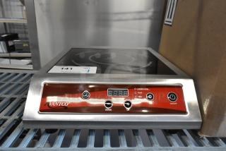 BRAND NEW Avantco 177IC3500 induction range, scratch and dent, 208-240V, digital display, countertop model.