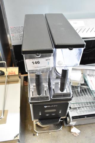 BRAND NEW SCRATCH AND DENT! 2025 Bunn MHG 35600.0020 BrewWISE MHG Stainless Steel Multi Hopper Coffee Grinder with Removable Hoppers. 120 Volts, 1 Phase. - Item #1233669