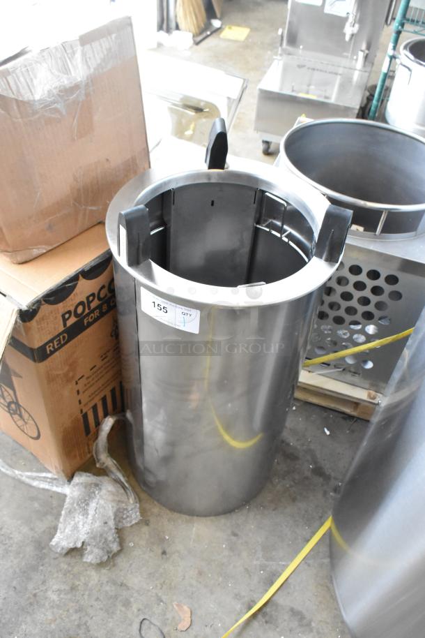 BRAND NEW Delfield DIS-1200ET heated dish dispenser for 10 1/8" to 12" dishes. Minor scratches visible. Tag reads "155 QTY."