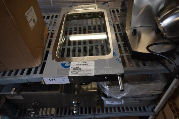 Brand new Garland 4520312 Kit, MCO Door RT Window, stainless steel, scratch and dent condition, with original label.