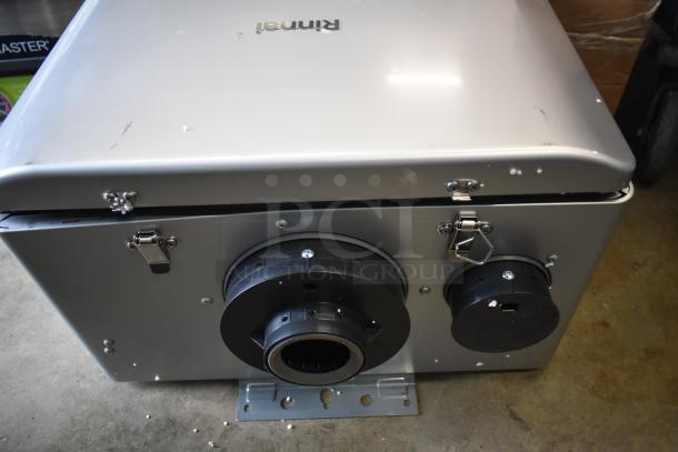 BRAND NEW Rinnai SENSEI RX199iN tankless water heater, wall-mounted, 120V, 199,000 BTU, 11.0 GPM. Scratch and dent condition.