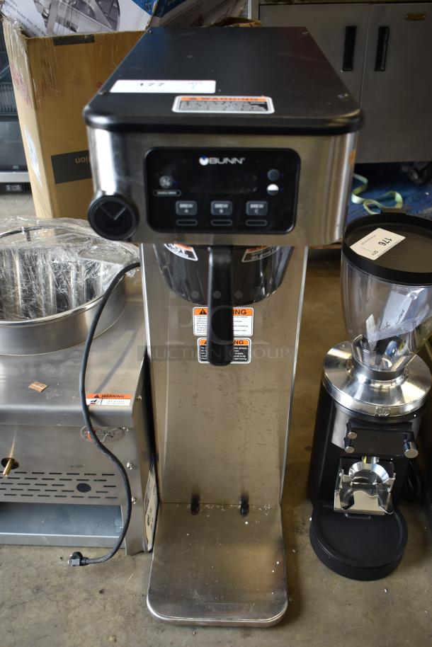 Brand new scratch and dent 2025 Bunn ICB-DV 53100.0101 BrewWISE coffee brewer, stainless steel, 120V, 1 phase.