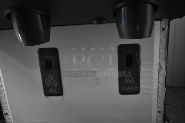 BRAND NEW Scotsman HID525AB-1A Meridian countertop ice machine and water dispenser, 25 lb. bin, scratch and dent condition.