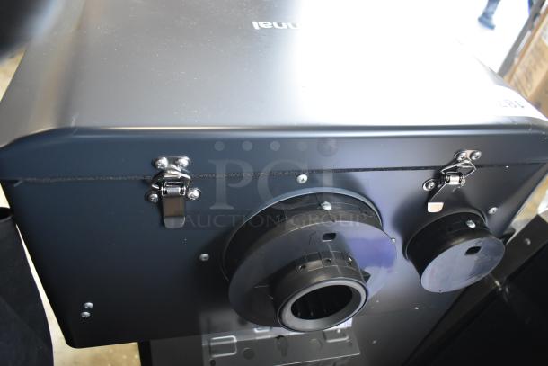 Brand new Rinnai CX199i SENSEI tankless water heater, 199,000 BTU, indoor/outdoor, wall-mounted, minor scratches visible.