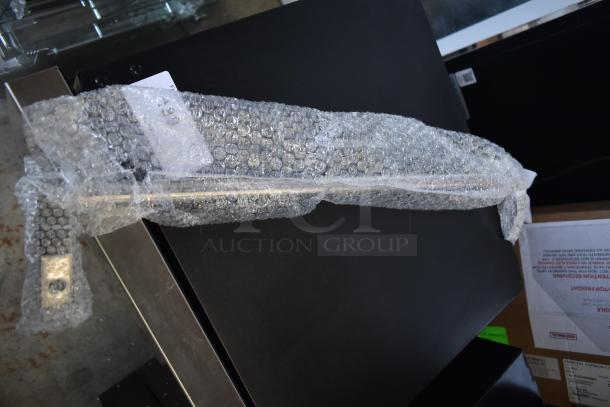 Danby DAR044A1SSO 4.4 cu. ft. stainless steel refrigerator, bubble-wrapped. Brand new scratch and dent condition.