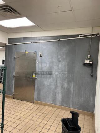 Norlake combo walk-in cooler and freezer, 18'x6'x8', featuring Tecumseh AW613ET-111-P21 compressor, two evaporator fans.