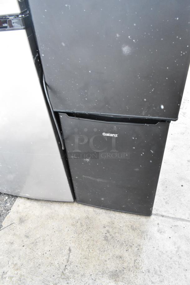 Six mini coolers, including Haier HC17SF10RB and Galanz GLR25MBKE02, in varying conditions, 120 Volts, 1 Phase.