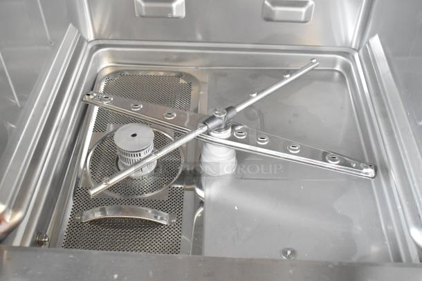 New Mainstreet 541HTUC30 undercounter dishwasher, stainless interior, 208V/240V, 1 phase, scratch and dent condition.