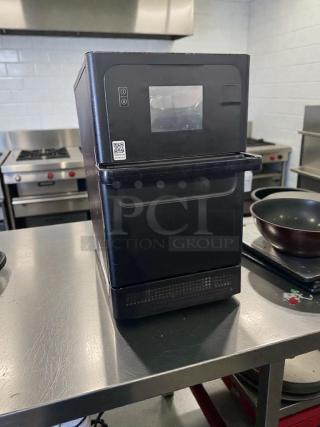 Commercial countertop rapid cook microwave oven, exceptional condition, touch display, 115V, fully tested, model CTR-M-RCO-0383.