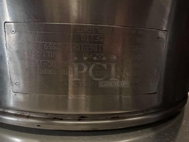 Stainless steel Cleveland Range 24GMK6200 commercial gas steam kettle with NSF & CSA certification, like-new condition.