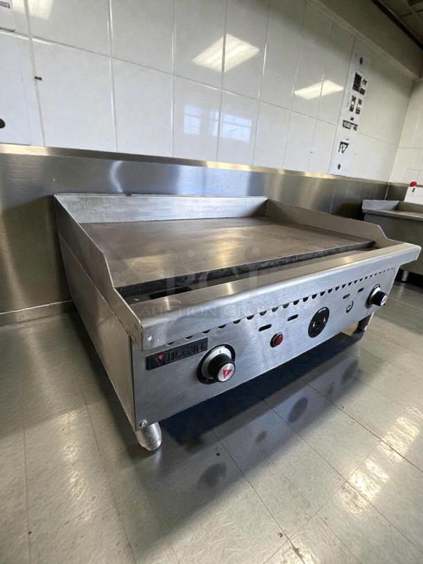 Vulcan VCR36-T commercial gas griddle, 36" stainless steel, excellent condition, NSF & UL listed, fully tested, natural gas.
