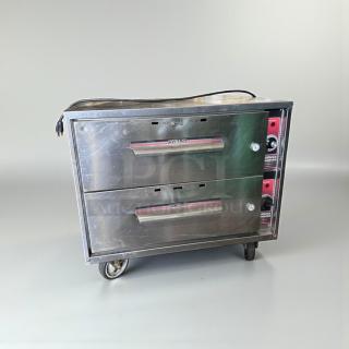 Wittco Commercial Double Drawer Warmer, stainless steel, UL listed, fully tested, operational, model WIT-L-DRW-0390.