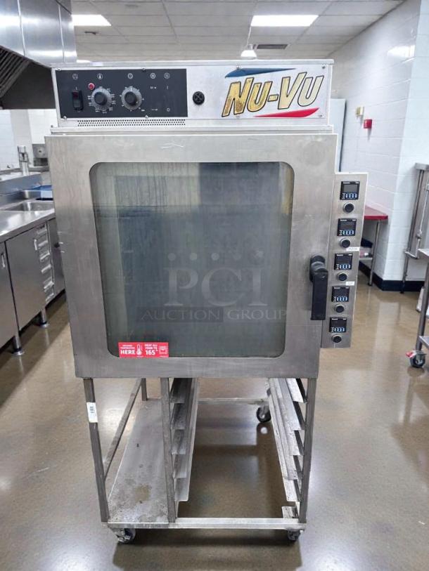 Nu-Vu RM-5T commercial rethermalization oven, premium condition. 208V/3 Phase, ETL & NSF listed, fully tested, operational.