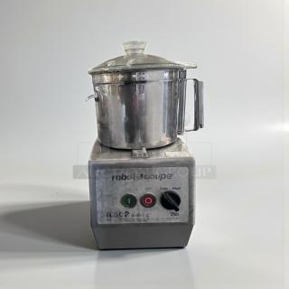 Robot Coupe R602 commercial food processor, stainless steel, UL & NSF listed, fully tested, excellent condition.