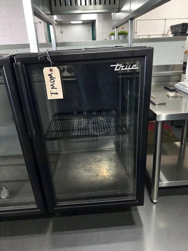 True TBB Series glass door refrigerator, 72", in outstanding condition. UL listed, fully tested, operational. Tag reads "0414".