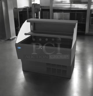 Exceptional condition Federal ELPRSS-4 open display refrigerated merchandiser, 46 ¾" wide, tested and operational, 120V.