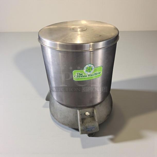 Electrolux DITO Greens Machine, stainless steel commercial vegetable dryer, premium condition, fully tested, model ELE-L-DRY-0276.