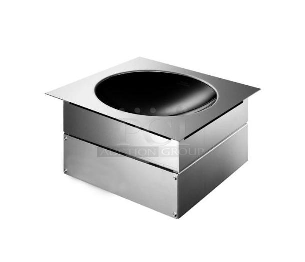 Brand new Garland SH/WO/IN 3500 induction wok, 2024 model, stainless steel, 208V, 1 phase, scratch and dent condition.