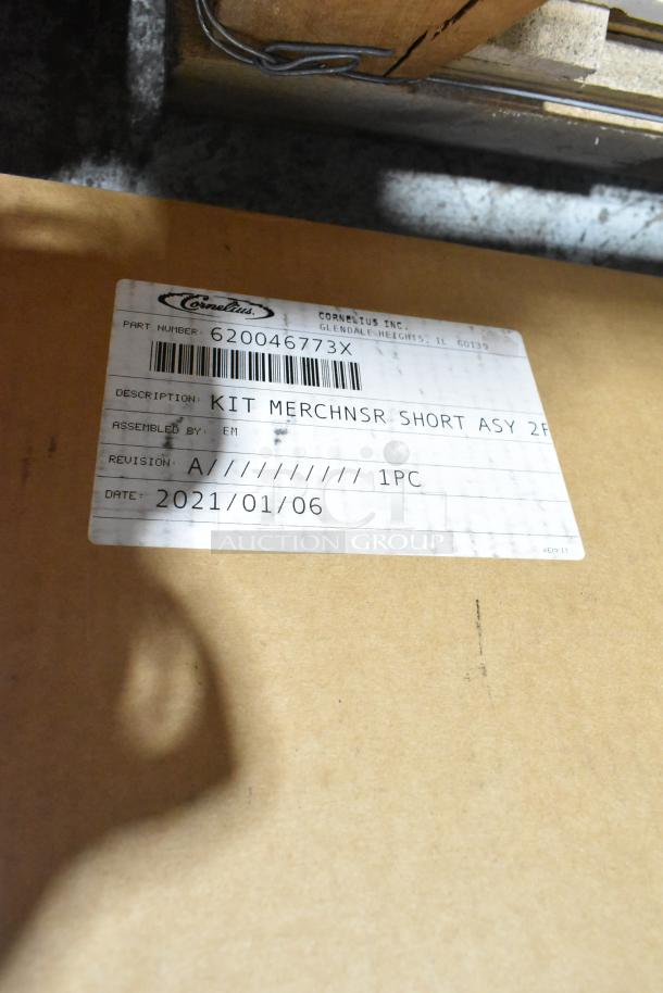 BRAND NEW SCRATCH AND DENT! Cornelius Kit Merchandiser Short Assembly, part number 620046773X, dated 2021/01/06.