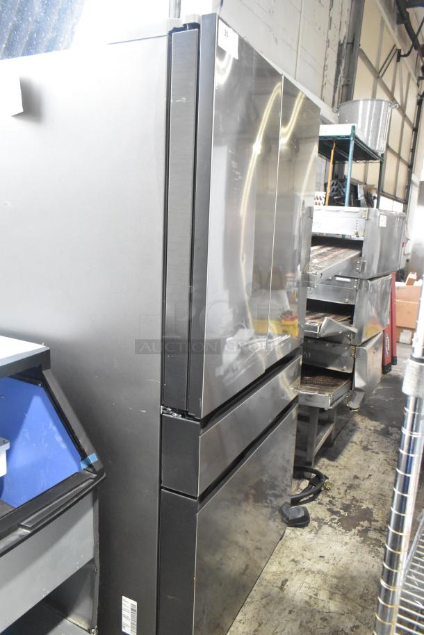 Brand new 2025 Samsung RF29BB8600QL French door fridge, scratch and dent, 115V, 1 phase, with drawer freezer.