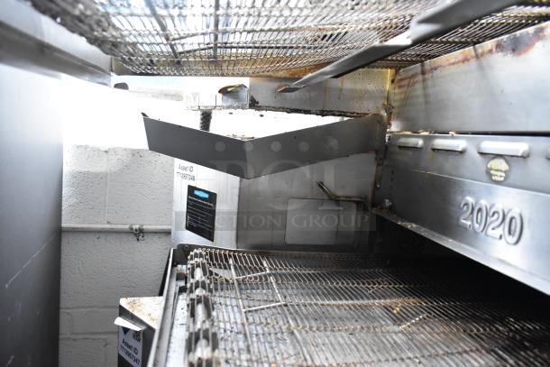 3 Turbochef HhC2020 conveyor ovens, 2017 model, electric, 208/240V, 3 phase, asset ID visible, used condition.