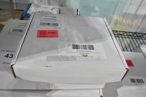 AvaMix dicing grids, French fry grid for 1 1/2 hp processors, new in box, labeled 928DFF8MAX, includes cleaning kits.