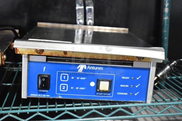 AJ Antunes ES-1200 Commercial Egg Steamer, 208-240V, 1 Phase, countertop model, visible power and control buttons.