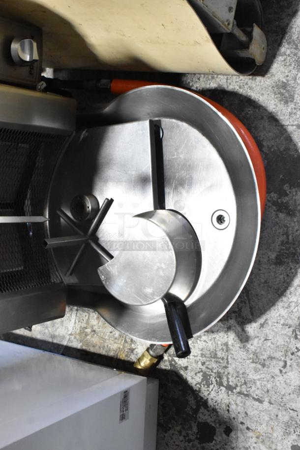 2019 Inoksan PDG500N Gyro Machine, natural gas, 78,000 BTU, stainless steel finish, countertop model, excellent condition.