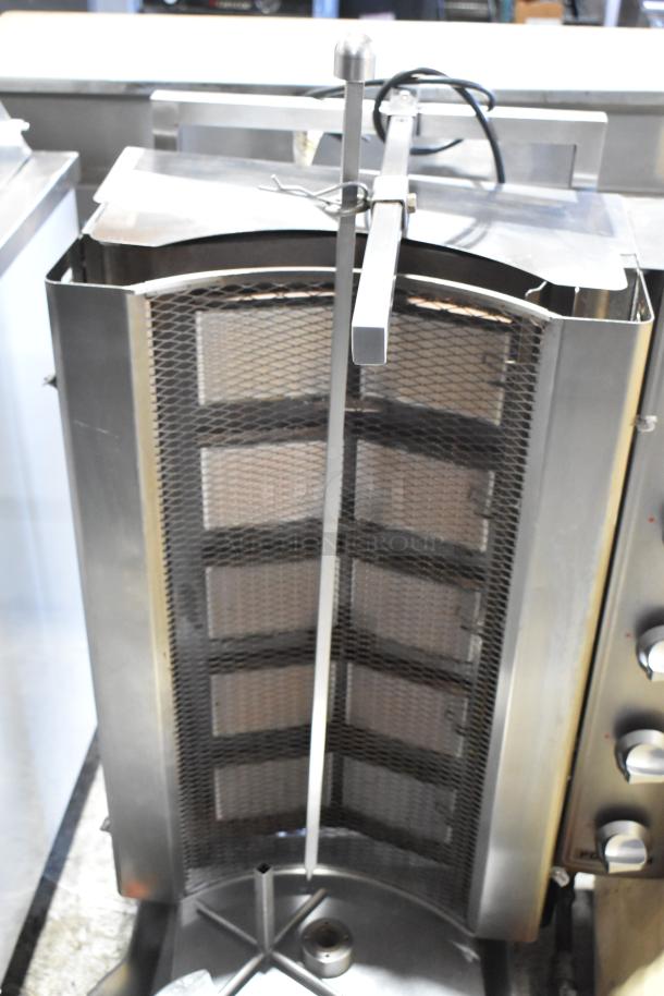 2019 Inoksan PDG500N Countertop Gyro Machine, Natural Gas, 78,000 BTU, stainless steel, excellent condition.