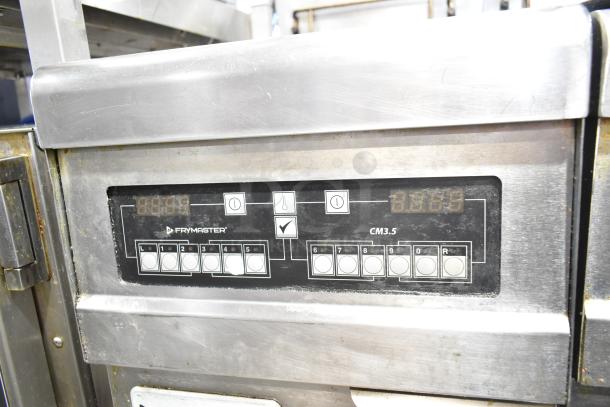 2023 Frymaster PH155CSE commercial gas fryer with digital controls, 50 lb. capacity, in good condition.