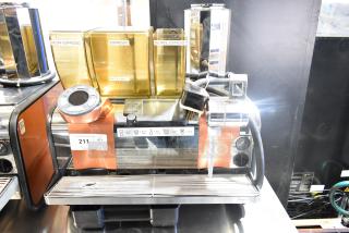 Thermoplan Mastrena II CS Stainless Steel Commercial Countertop Automatic Espresso Machine w/ Steam Wand. 250 Volts, 1 Phase.