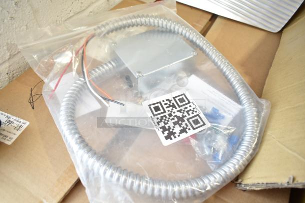 Brand new Delfield 000-282-00HI-S control kit without probes, scratch and dent condition, in sealed packaging with QR code.