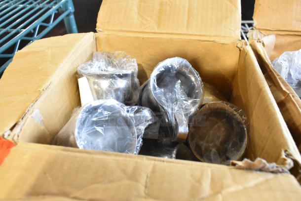 Box of 2 BCR-5 Bell Creamers, scratch and dent, brand new condition, wrapped in plastic for protection.