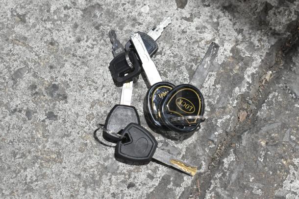 Brand new black safe with single compartment, includes keys. Scratch and dent condition, secure locking mechanism.