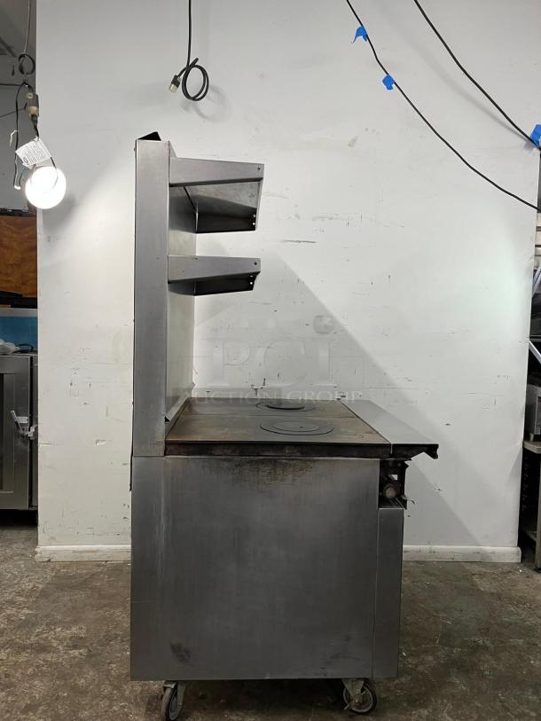 JADE JTRH-2HT-A Titan Range, heavy-duty commercial gas model, stainless steel, professional kitchen equipment, used condition.