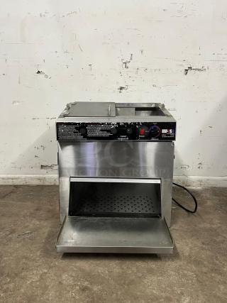 Benchmark USA 51026 26 Gallon Tortilla Chip Warmer, stainless steel, model 51026, 120V, 780W, used condition.