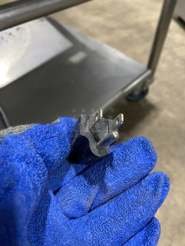 WoodStone stainless steel natural gas plancha griddle on welded stand with casters. Features back and side splash.